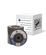 The Benchmark Abrasives 4 Point 5 X 7/8&quot; Premium High-Density Jumbo Zirc... - $52.10 CAD
