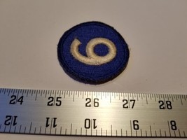 Blue Patch White 6 or 9 Number Good Condition Boy Scouts Badge Home Treasure - £15.22 GBP