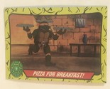 Teenage Mutant Ninja Turtles Trading Card Number 9 Pizza For Breakfast - £1.54 GBP