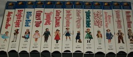 Shirley Temple VHS 13 Movies Lot Blue Bird Curly Top Dimples Bright Eyes Rebel - £55.03 GBP