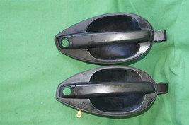 03-08 Hyundai Tiburon Exterior Outside Door Handle Pair Set Left Right L&R