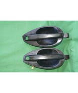 03-08 Hyundai Tiburon Exterior Outside Door Handle Pair Set Left Right L&amp;R - $126.26 CAD