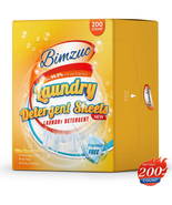 Power Laundry Detergent Sheets 200 Ct,Up to 400 Small Loads, Eco Ultra-C... - $417.48 MXN