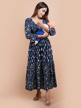 Attractive Pregnant / Maternity Women Kurti Gown Suit Easy baby Feeding ... - £29.97 GBP