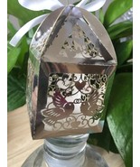 100pcs Love Bird Metallic Silver Wedding Gift Box,Packaging Box,Party De... - $34.00