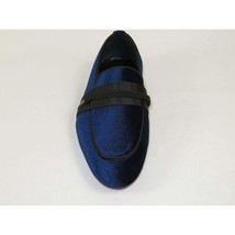 Men's GENIO Velvet Upper Leather Red Sole Shoes Turkey 120192017 Navy Blue image 2