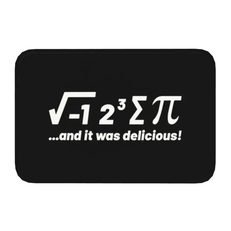 Mathematics Formulas Math Front Door Mat Outdoor Quick Dry Geek Science Doormat  - $15.99