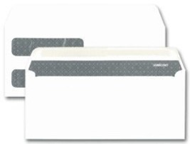 EGP Double Window Envelope - 8 7/8 x 3 7/8, 250 Envelopes - £52.66 GBP