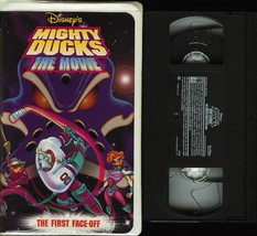 MIGHTY DUCK THE MOVIE - THE FIRST FACE-OFF ANIMATED VHS TESTED - £7.88 GBP