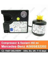 AUTHENTIC Mercedes-Benz Compressor 0005832202 Air Tire Pump + Sealant 350ml - £104.49 GBP