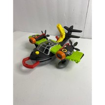Fisher Price Imaginext Green Sky Racer #8 Wind Scorpion w/figure grabber missile - $7.92