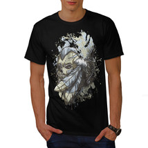 Wellcoda Feather Indian Dead Mens T-shirt, Voodoo Graphic Design Printed... - $18.61+