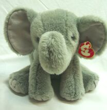 TY 1997 Classic GRAY SPOUT THE ELEPHANT 8" Plush Stuffed Animal Toy W/ TAG - $19.80