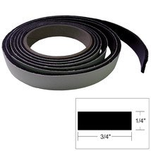 TACO Hatch Tape - 8&#39;L x 1/4&quot;H x &quot;W - Black [V30-0748B8-2] - £10.27 GBP