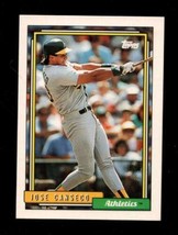 1992 Topps #100 Jose Canseco Nmmt Athletics - £2.67 GBP