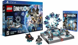 Lego Dimensions Playstation 4 Starter Pack 269 PCS 71171 Free Aquaman Funpack In - £245.31 GBP