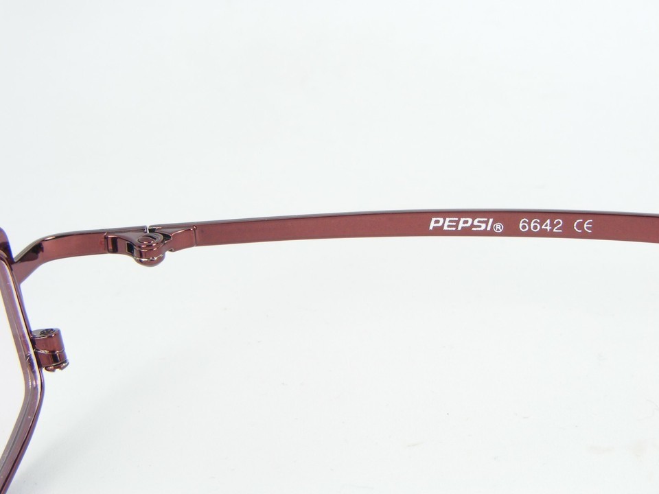 NEW PEPSI 6642 BU BURGUNDY EYEGLASSES GLASSES FRAME P6642 47-18-140 mm (NOTES) Item image 8