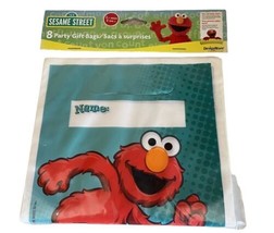 Sesame Street Elmo Party Supplies for 8  Gift Bags Sealed - £5.94 GBP