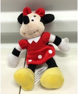 Disney Parks Exclusive Minnie Mouse 4&quot; plush stuffed CLIP toy Rare HTF - $13.76 CAD