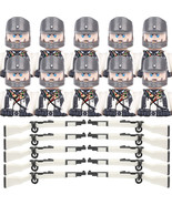 10PCS Military Building Blocks Solider Figures Toys Weapons Guns B19-39-... - $689.29 MXN