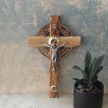 Divine Blessings for Our Home: 9.5&quot; Celtic Cross Crucifixion - A Sacred ... - £43.22 GBP