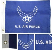 12X18 Embroidered Us Air Force Wings Double Sided 2Ply 220D Nylon 12&quot;X18... - $39.99