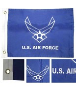 12X18 Embroidered Us Air Force Wings Double Sided 2Ply 220D Nylon 12&quot;X18... - $39.99