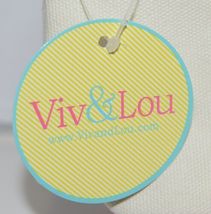 Viv and Lou M715VLHTPK Pink Sullivan Collection Canvas Cosmetic Bag image 5