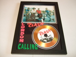 the clash   signed  presentation disc  - £13.47 GBP