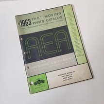 1963 AEA Fast Moving Parts Catalog Electrical and Fuel Systems - £8.64 GBP