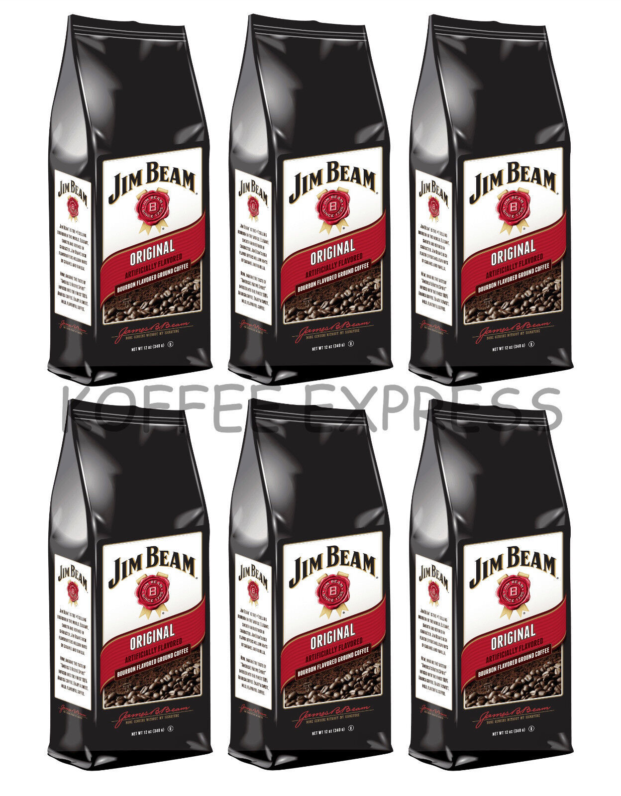 Jim Beam Honey American Bourbon Whiskey 1L (32.5% Vol