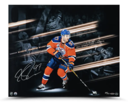 Connor McDavid Autographed Oilers &quot;Playoff Collage&quot; 20&quot; x 24&quot; Photograph UDA LE - £817.84 GBP