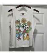 VTG Disney Mickey Unlimited Tank Top Jerry Leigh Graphic Goofy Pluto Wom... - $30.37 CAD
