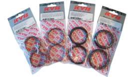 KYB Front Fork Service Rebuild Kit Bushings &amp; Seals For 95-21 Kawasaki K... - £57.24 GBP