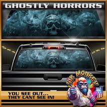 Ghostly Horrors - Truck Back Window Graphics - Customizable - £46.04 GBP+