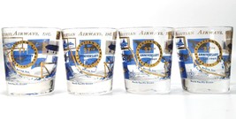 REEVE ALEUTIAN AIRWAYS 37th Anniversary Glass Whiskey Whisky Tumblers Se... - $45.55