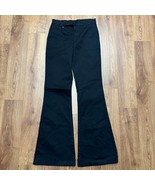 J Brand Womens Black High Waist Wide Leg Flare Stretch Pants Size 27 Sty... - $64.34