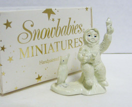  Snowbabies Miniature Dept. 56 Pewter - &quot;WISHING ON A STAR&quot; - £11.74 GBP