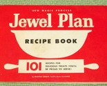 1950s JEWEL PLAN RECIPE BOOK 101 RECIPES by MARTHA LOGAN 45 PAGES COOKBOOK - £3.55 GBP