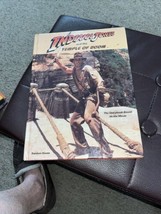Vintage 1984 Indiana Jones And The Temple Of Doom Hardcover Book Random House - £4.67 GBP