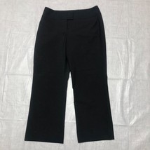 The Limited Capri Ankle Pants Womens 4 Black Stretch Flat Front - £9.96 GBP