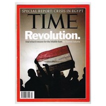 Time Magazine February 14 2011 mbox2222 Revolution. - £3.07 GBP