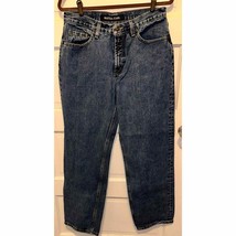 Nautica Jeans Co 12x30 vintage retro straight leg medium wash mom jeans - £16.52 GBP