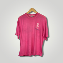 Vintage T-Shirt Tourism 1980s Mazatlan Mexico Pink Soft Single Stitch XL TJC106 - £19.11 GBP