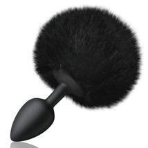 Silicone Anal Butt Plug With Anus Rabbit&#39;S Tail Cosplay Sexy Adult Toy Anal Plug - £14.19 GBP