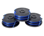 Greenworks 0.065&quot; 3-Pack Dual Line Replacement String Trimmer Line Spool... - £17.29 GBP