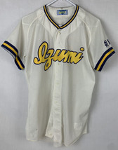 Vintage Japanese Baseball Jersey Japan Pro Sewn Mesh Team Men&#39;s Large 90s - £59.82 GBP