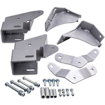 Front Control Arm Relocation Drop Bracket 4.5&quot; lift for Jeep Cherokee XJ 84-01 - £65.38 GBP