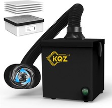 KQZ-B1 Solder Fume Extractor, 168m³/h Strong Suction Smoke 2)black  - £116.72 GBP