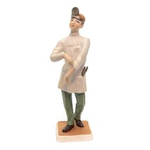 Vintage W. Goeble Doctor Porcelain Figurine Statue FF323 W. Germany 1971 9&quot; - £98.89 GBP